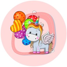 B4RZ Disc zahar Baby Unicorn D20cm